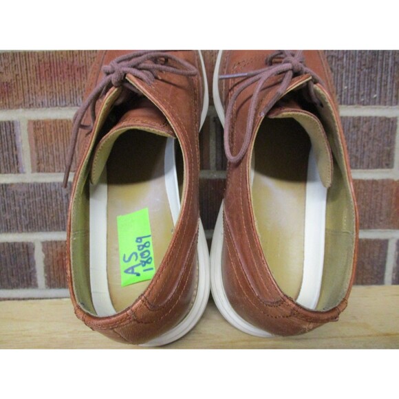Cole Haan Mens Original Grand Wingtip Oxford Brown Leather C26471 Size 10.5 M